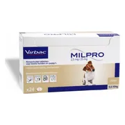 Milpro Kleine Hond - 24 tabletten