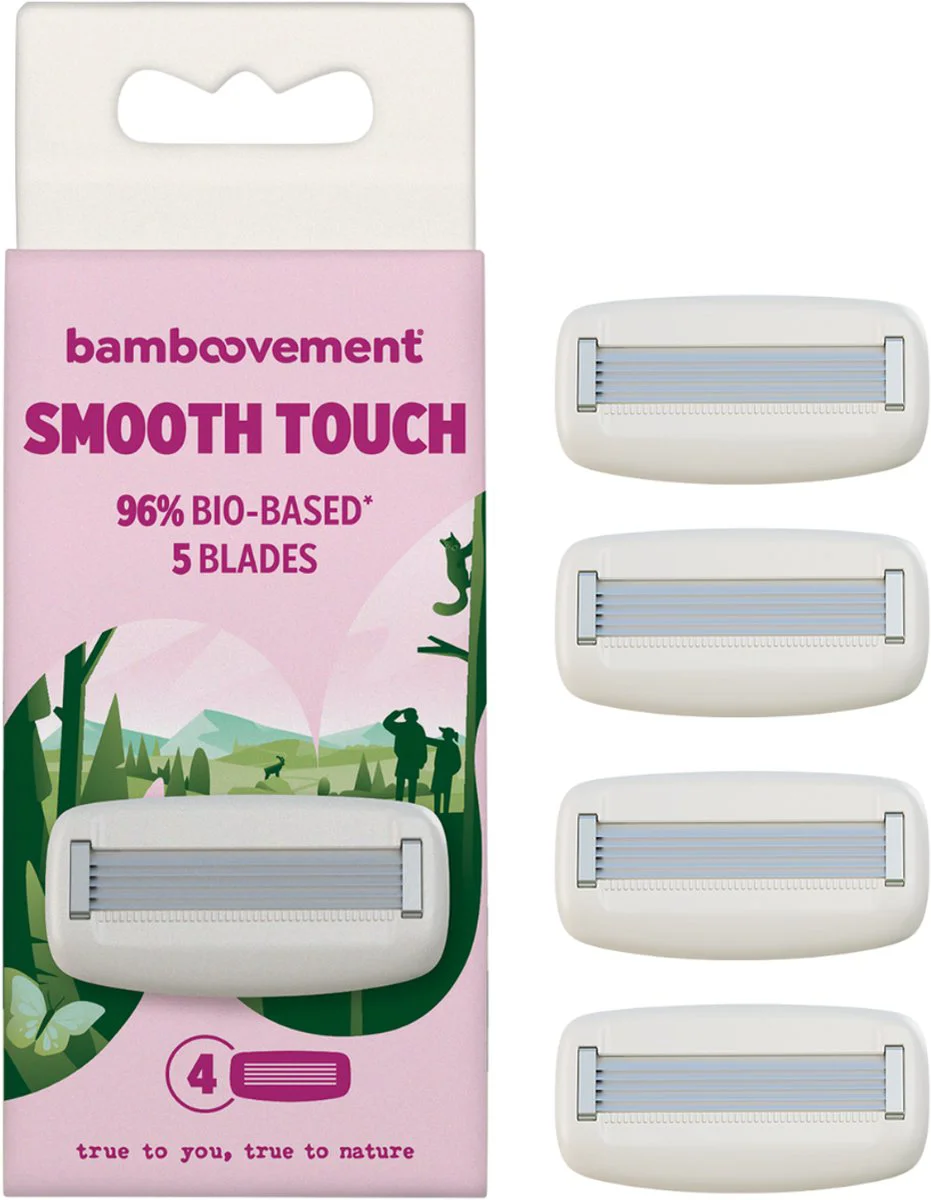 Bamboovement Smooth Touch Scheermesjes 4ST