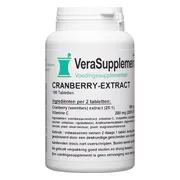 VeraSupplements Cranberry Extract Tabletten 100TB