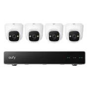 Eufy PoE Security System + NVR + E41 4-Pack
