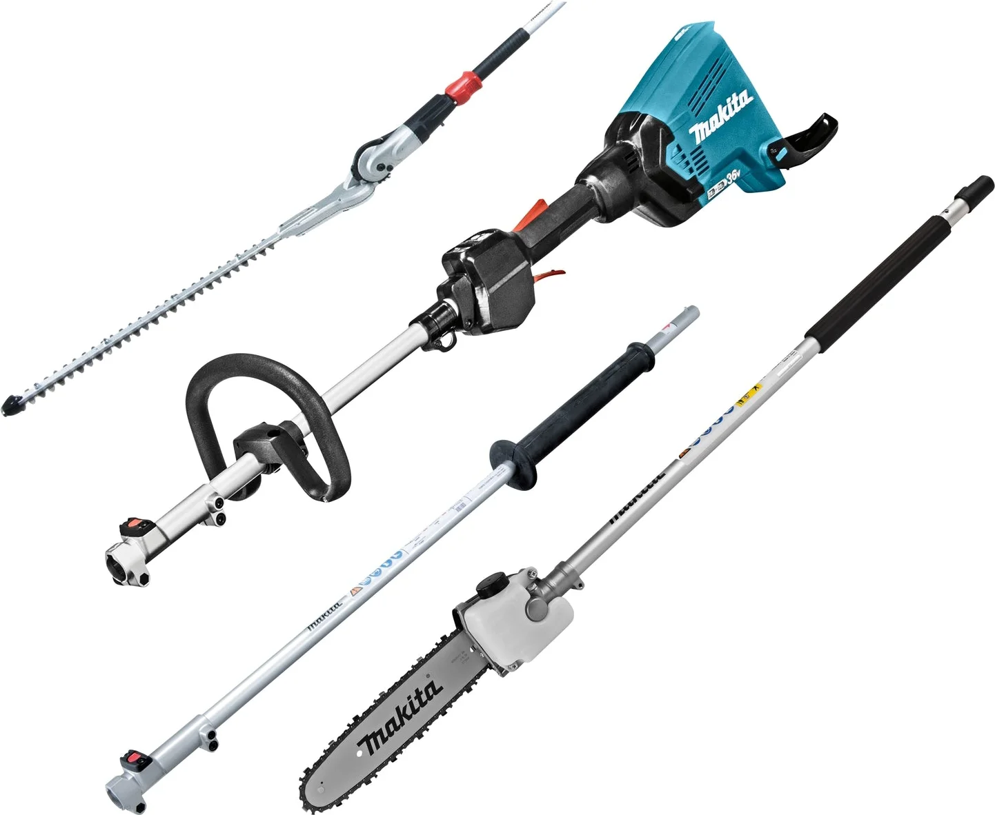 Makita DUX60ZX10 Accu Combisysteem + Kettingzaag & Heggenschaar 2x18V Basic Body