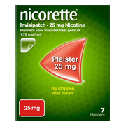 Nicorette Pleister 25mg Invisipatch 7ST