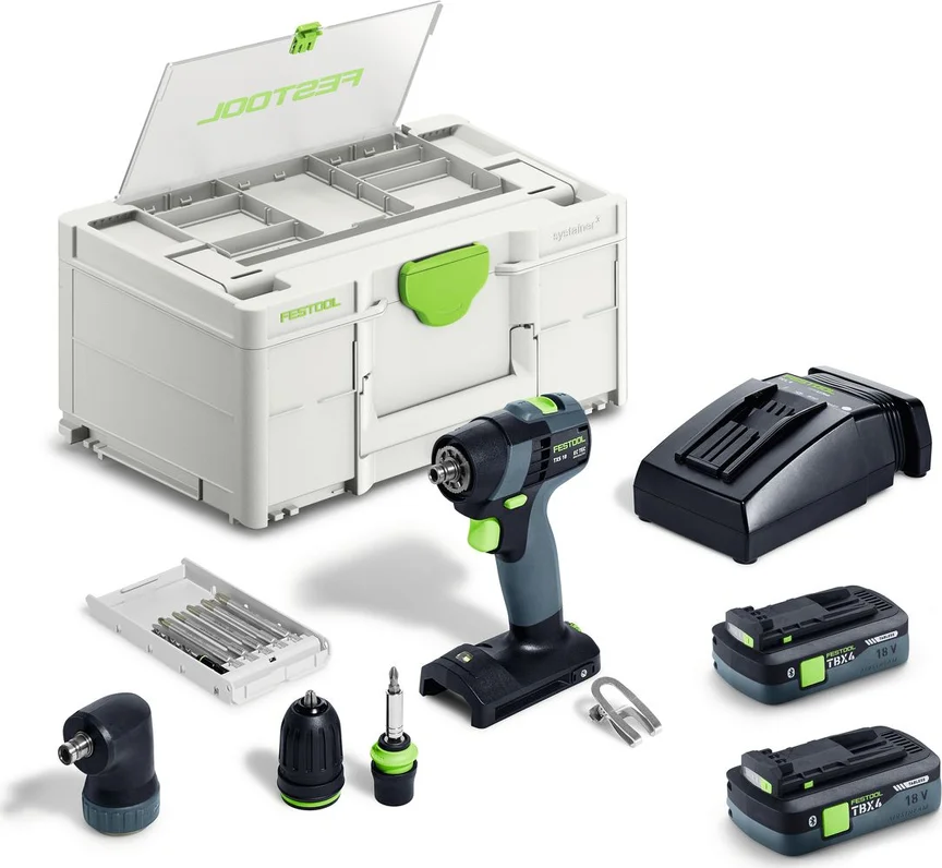 Festool TXS 18 TBX4,0 I-Set Accu schroefboormachine - 579350