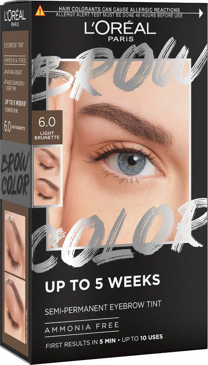 L'Oréal Brow Color Wenkbrauwverf 6.0 Light Brunette 30 ml