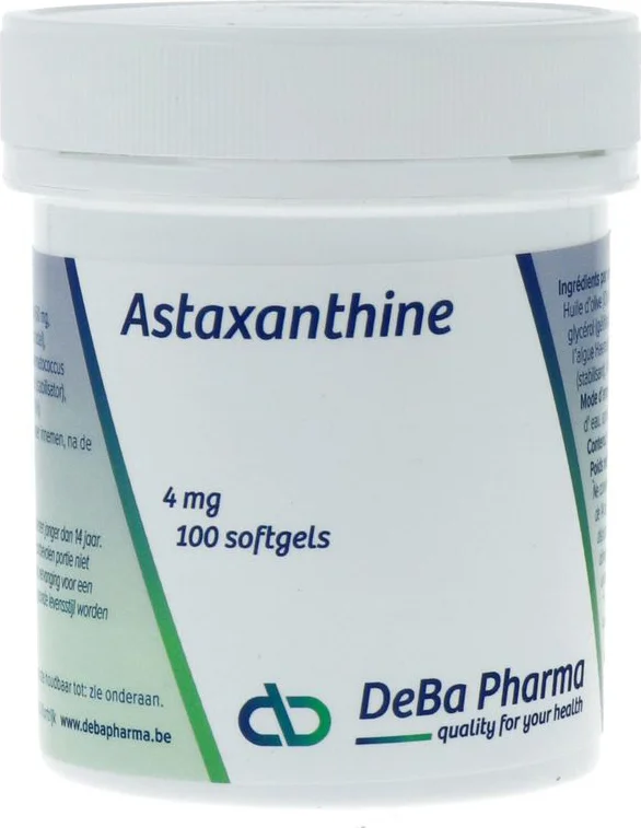 DeBa Pharma Astaxanthine 4 mg Softgels 100SG