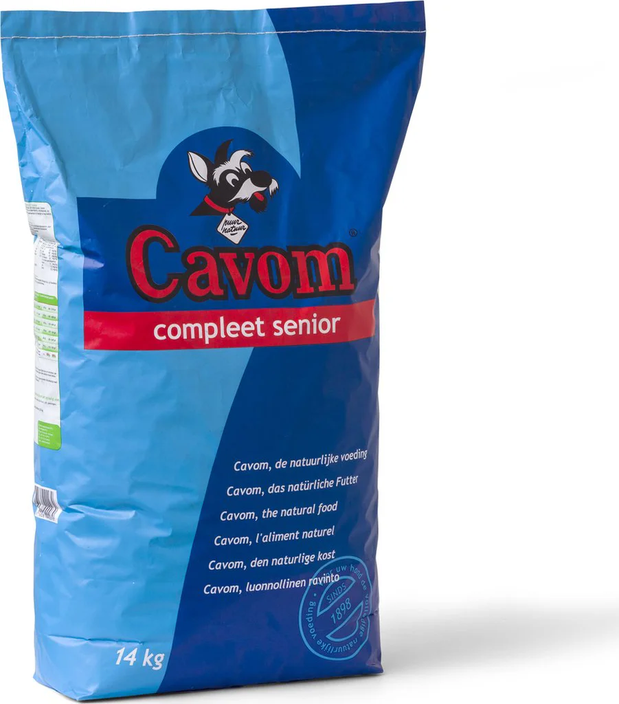 Cavom Compleet Hondenvoer Droog Senior - 14 kg