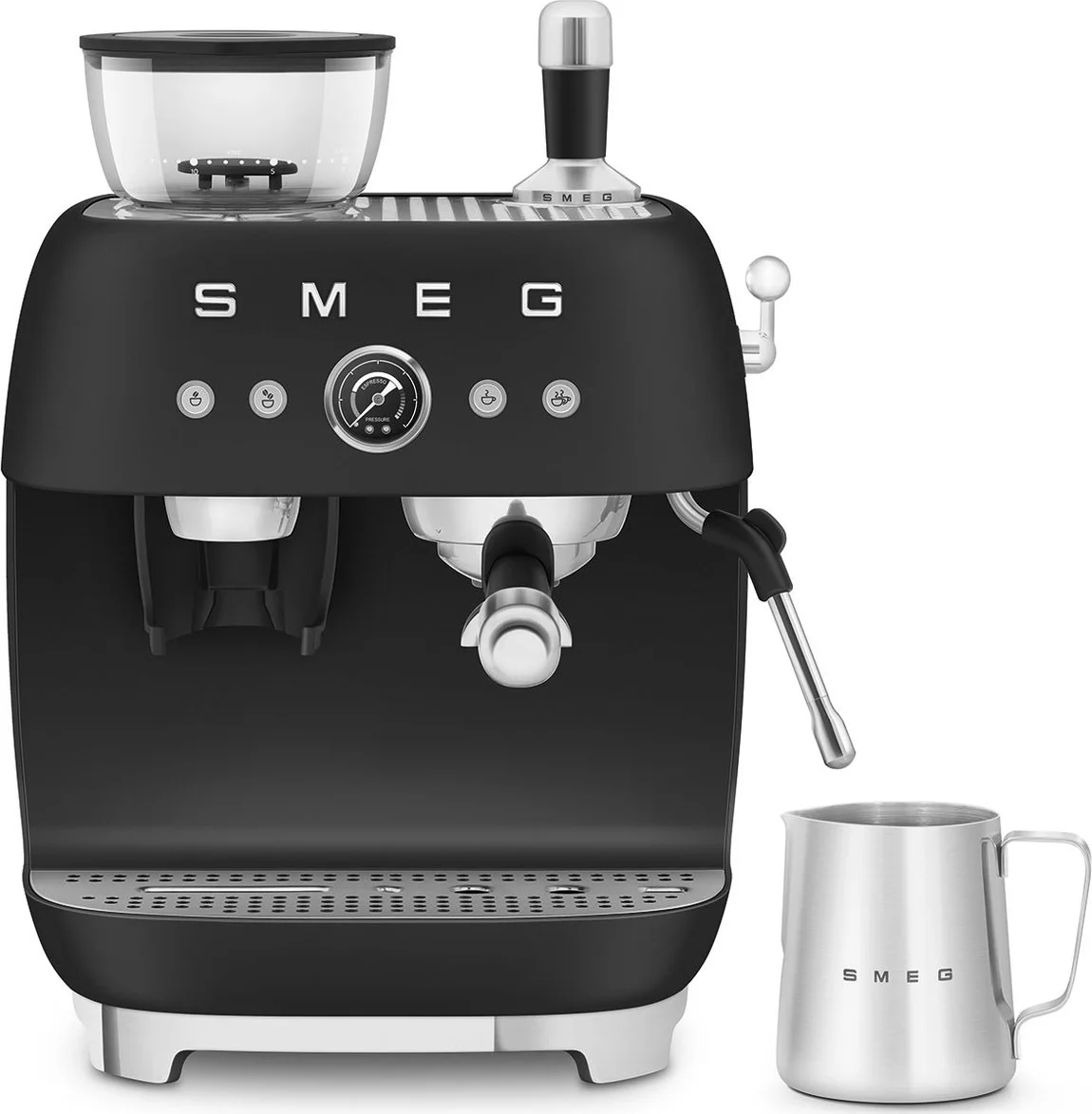 SMEG EGF03BLMEU Mat Zwart