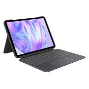 Logitech Combo Touch Apple iPad Pro 11" (2025/2024) Toetsenbord Hoes QWERTY Grijs