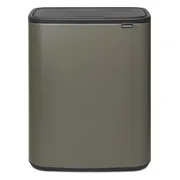 Brabantia Bo Touch Bin 60 Liter Platinum