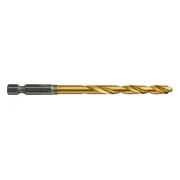 Milwaukee Metaalboor Shockwave HSS-G TiN Red Hex 6 x 105 mm VE=1 - 48894714