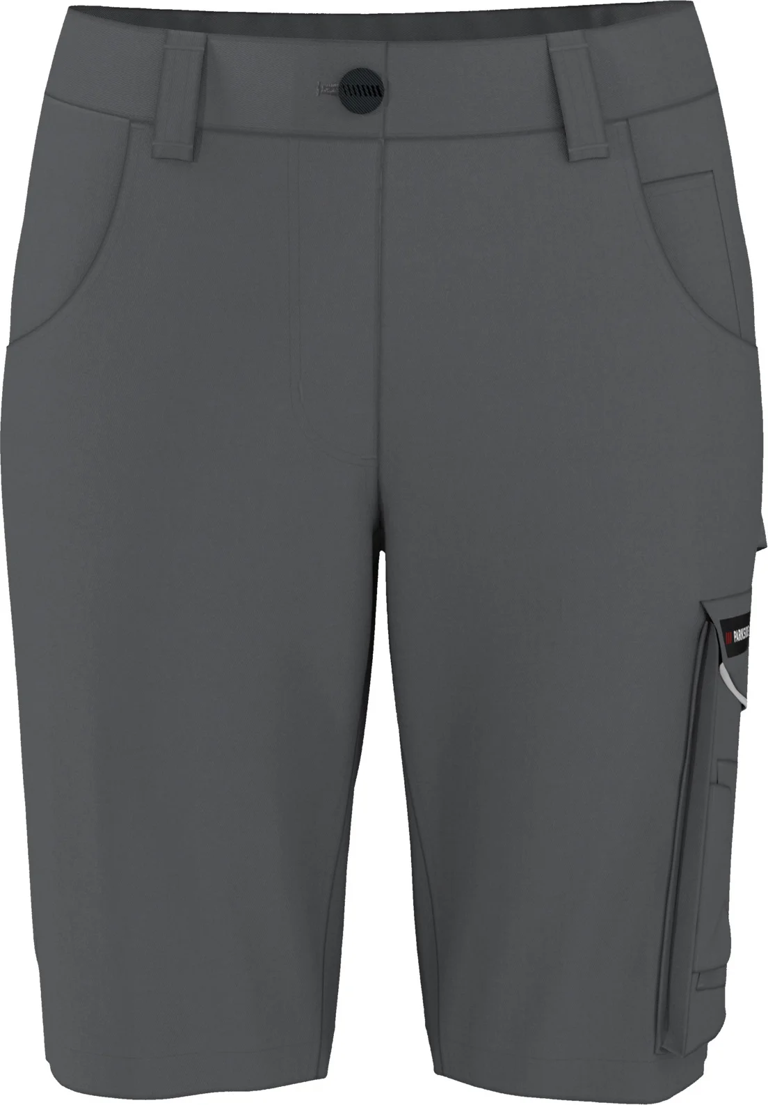 PARKSIDE Korte dames werkbroek met stretch (Grijs, S (36/38))