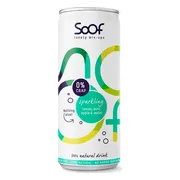 Soof Drink Sparkling Citroen, Munt, Appel & Water 250ML
