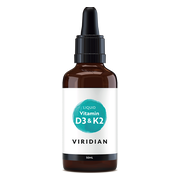 Viridian Liquid Vitamin D3 & K2 Druppels 50ML