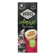 Voskes Kattensnack Mousse Tonijn&Kip 7x30 gr