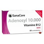 SanaCore Adenosyl 10000 Vitamine B12 Kers Smelttabletten 60TB