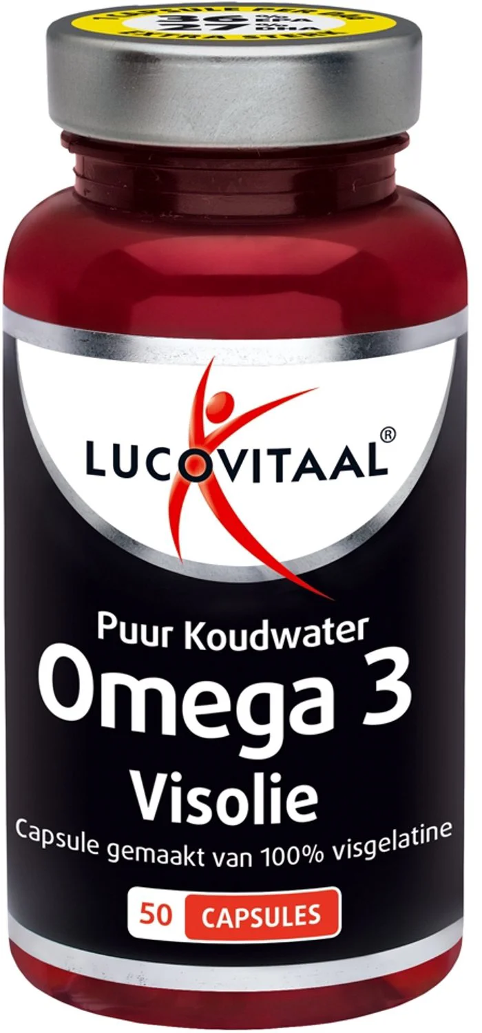 Lucovitaal Puur Omega 3 Koudwater Visolie Capsules 50CP