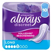 Always Discreet Incontinentie verband Long 10 stuks