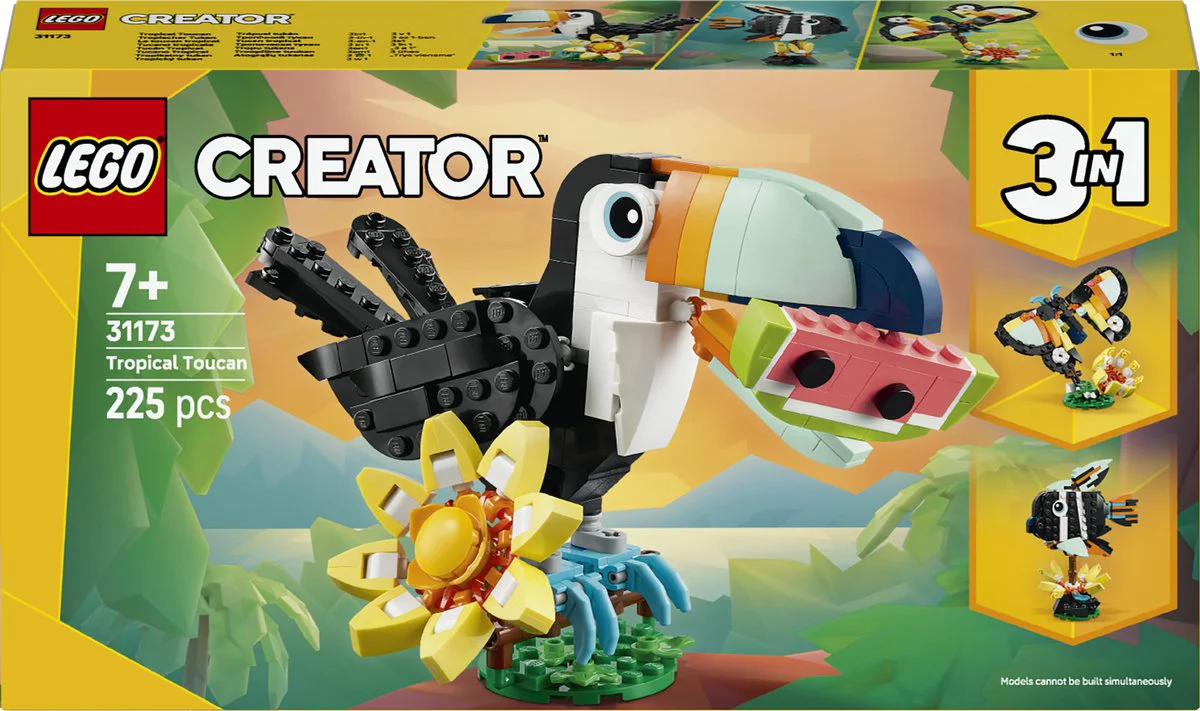 LEGO Creator Wilde dieren: tropische toekan 31173