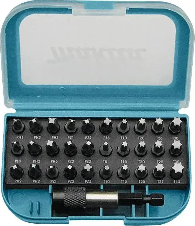 Makita P-73374 Bitset 31-delig Phillips, Pozidriv en TORX