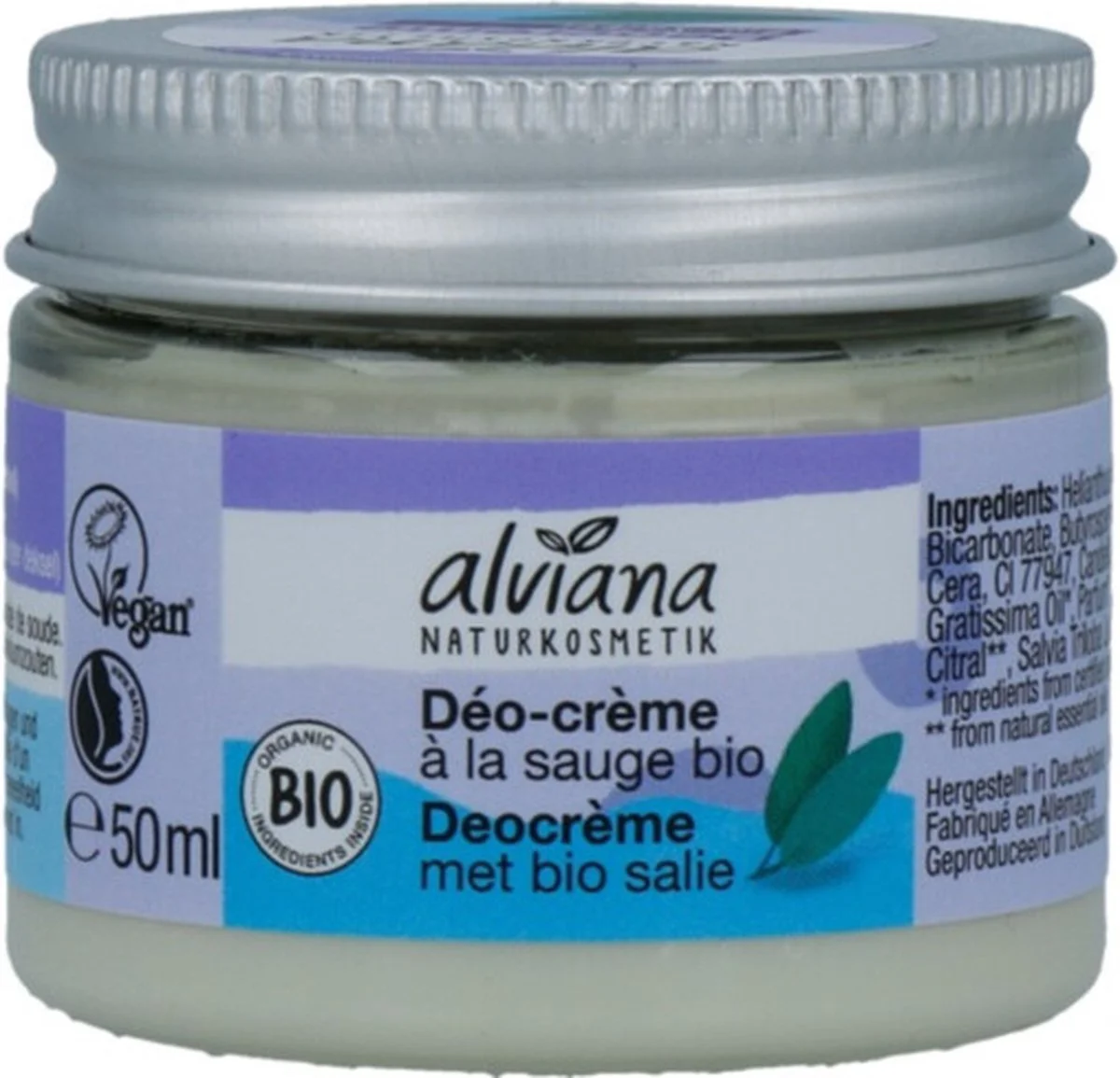 Alviana Deocrème Met Bio Salie 50ML