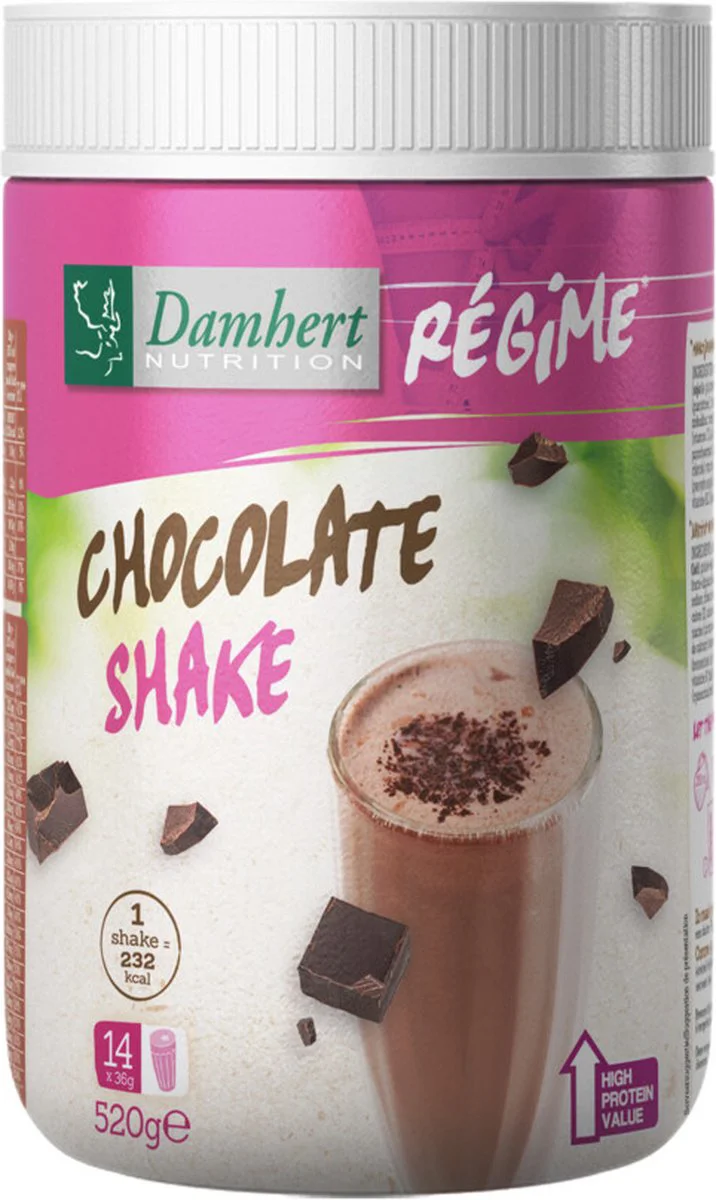Damhert Think Slim Maaltijshake Chocolade 520GR