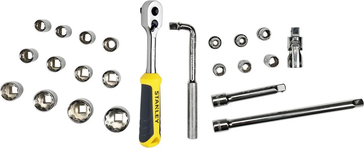 Stanley STMT1-74726 Transmodule Doppenset ½” 12-kant 23-delig