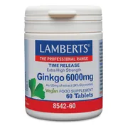 Lamberts Ginkgo 6000mg Time Release Tabletten 60TB