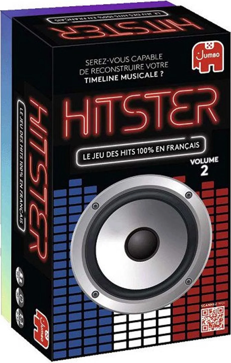 Jumbo Hitster Chansons Francophone – Franstalig Muziekspel – Franse Muziek – Partyspel – Actiespel