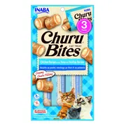 Ciao Kattensnack Churu Bites Tonijn - Sint Jacobsschelp 30 gr