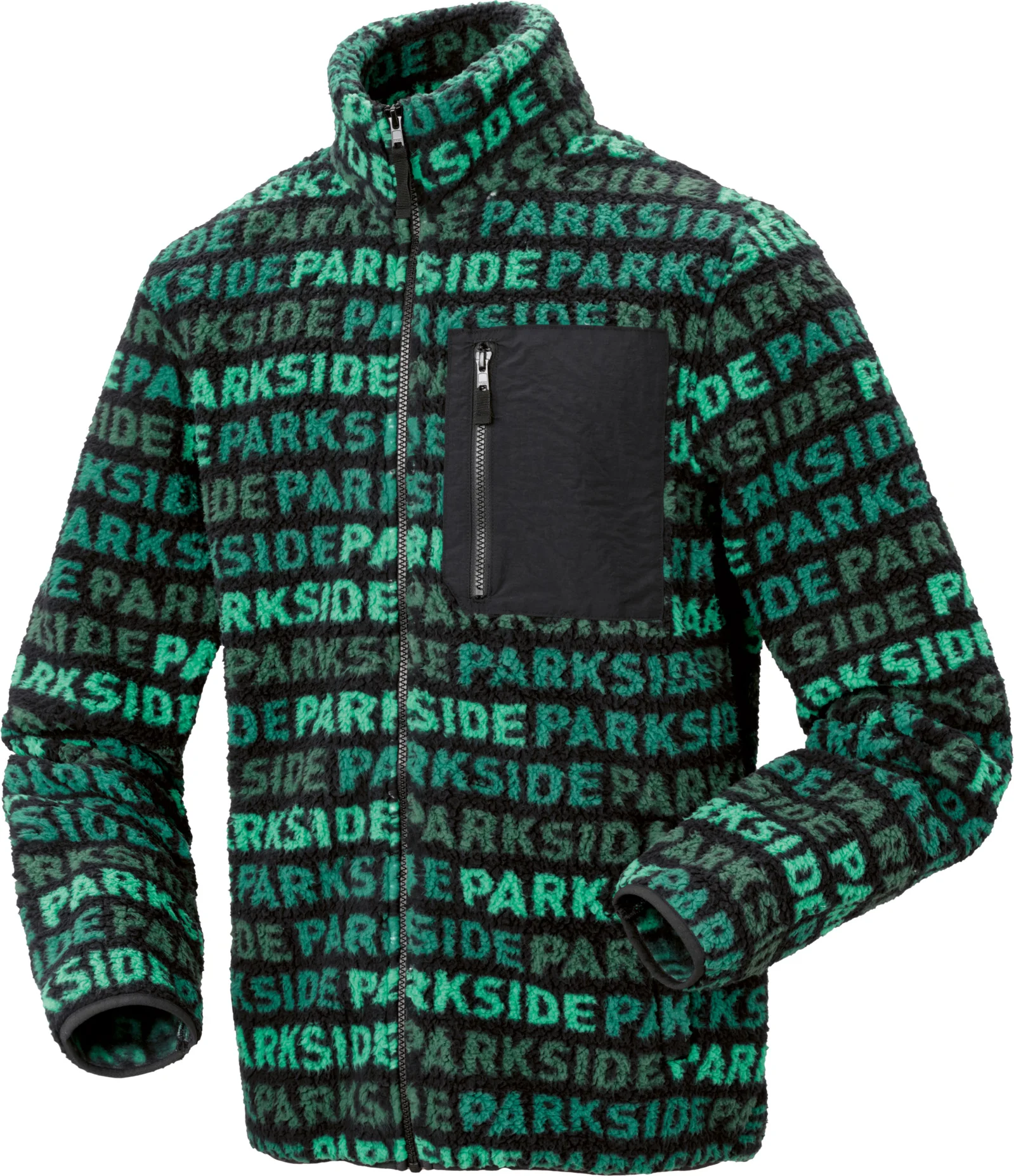 PARKSIDE Heren fleecevest (Groen, XXL)