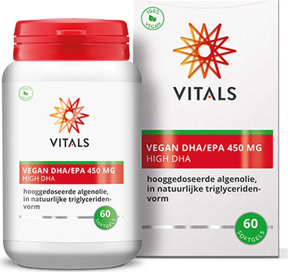 Vitals Vegan DHA/EPA 450mg 60SG