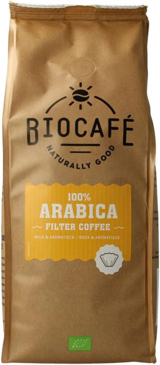 Biocafé Filterkoffie 100% Arabica 500GR