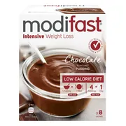 8x Modifast Weight Control Pudding Chocolade 8 x 55 gr