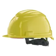 Milwaukee BOLT™ 100 Bouwhelm geel ongeventileerd - 4932479247