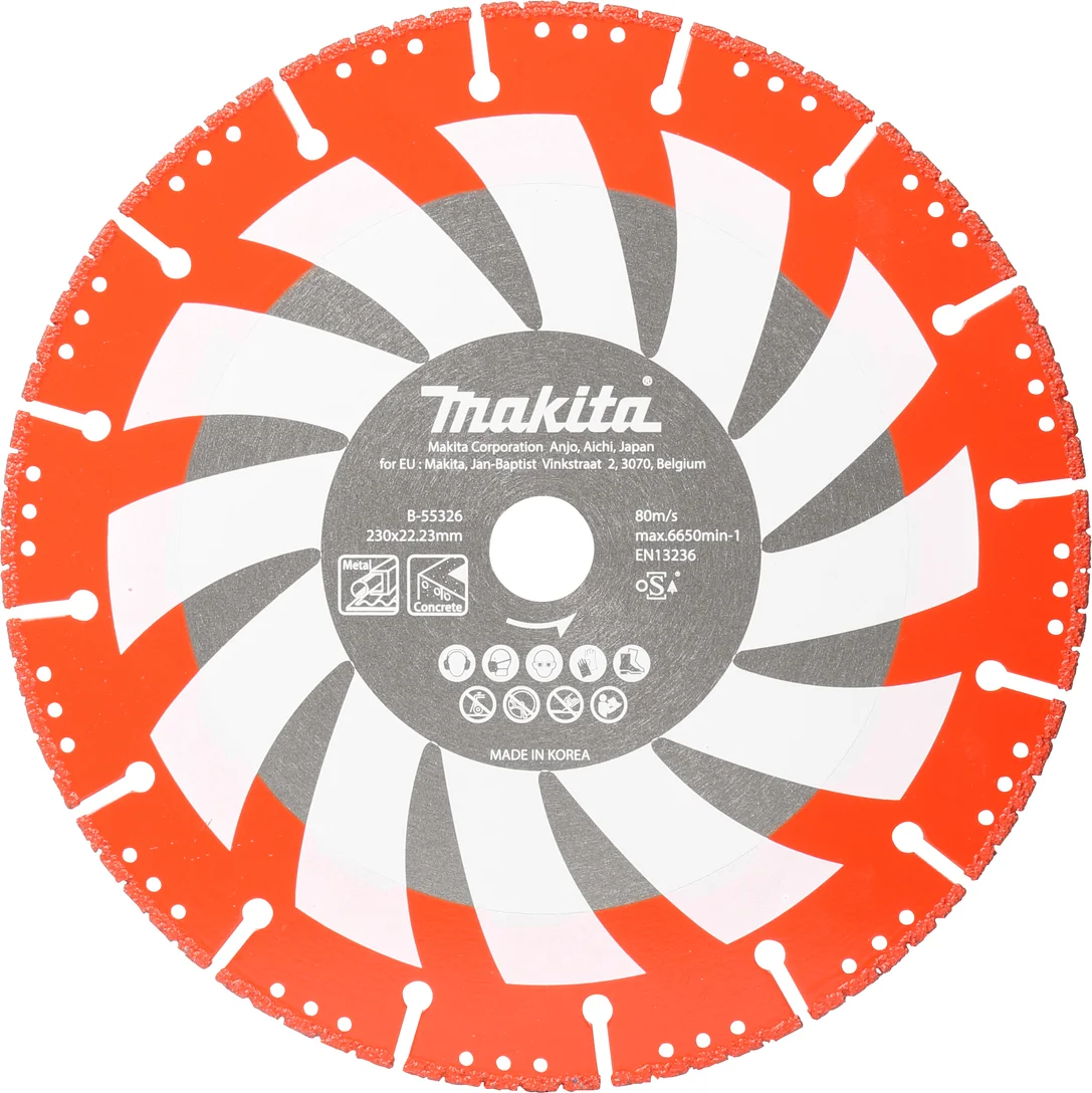 Makita B-55326 Diamantschijf Rescue | 230 x 22,2 x 3,1 mm