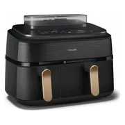 Philips Airfryer 5000 Series Dual Basket NA552/00