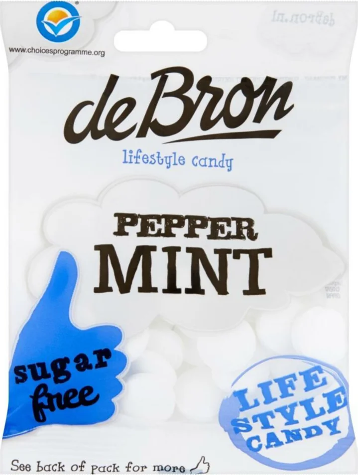 De Bron Pepermunt Suikervrij 80GR