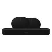 Sonos Beam Gen2 Zwart + 2x Era 300 Zwart