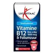 Lucovitaal Vitamine B12 & Foliumzuur 60 smelttabletten