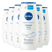 6x NIVEA Douchecrème Soft 250 ml