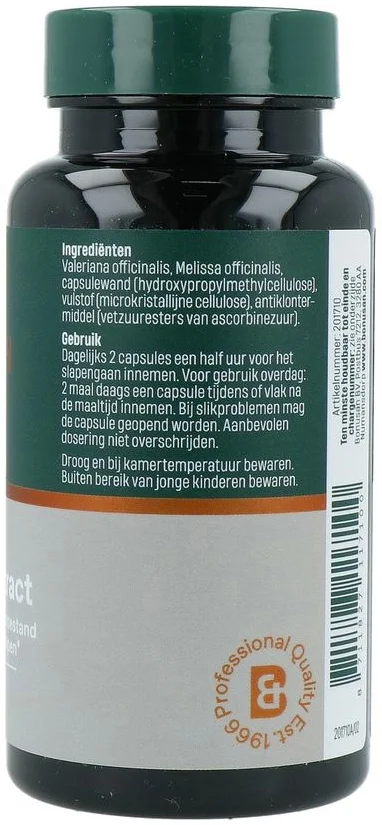 Bonusan Valeriana-Melissa Extract Capsules 60CP