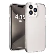 My Case telefoonhoesje geschikt voor Apple iPhone 15 Pro Max hoesje siliconen - backcover - optimale bescherming - Transparant