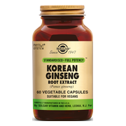 Solgar Ginseng Korean Root Extract Capsules 60VCP