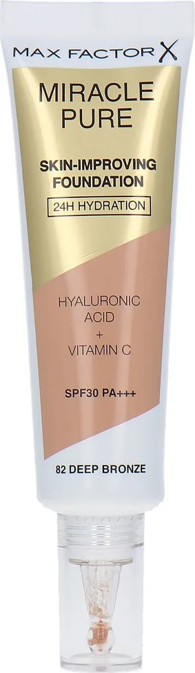 Max Factor Miracle Pure Foundation 82 Deep Bronze 30 ml