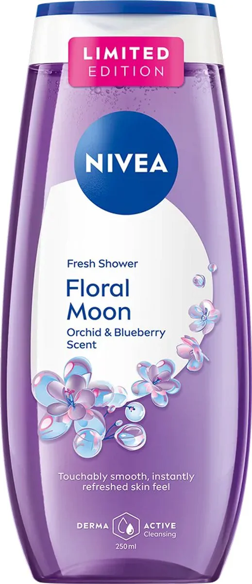 Nivea Floral Moon Orchid & Blueberry Scent Fresh Showergel 250ML
