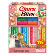 Ciao Kattensnack Churu Bites 4 Varianten Chicken 16x10 gr