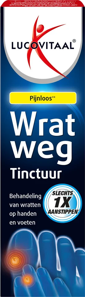 3x Lucovitaal Wrat Weg 2 ml