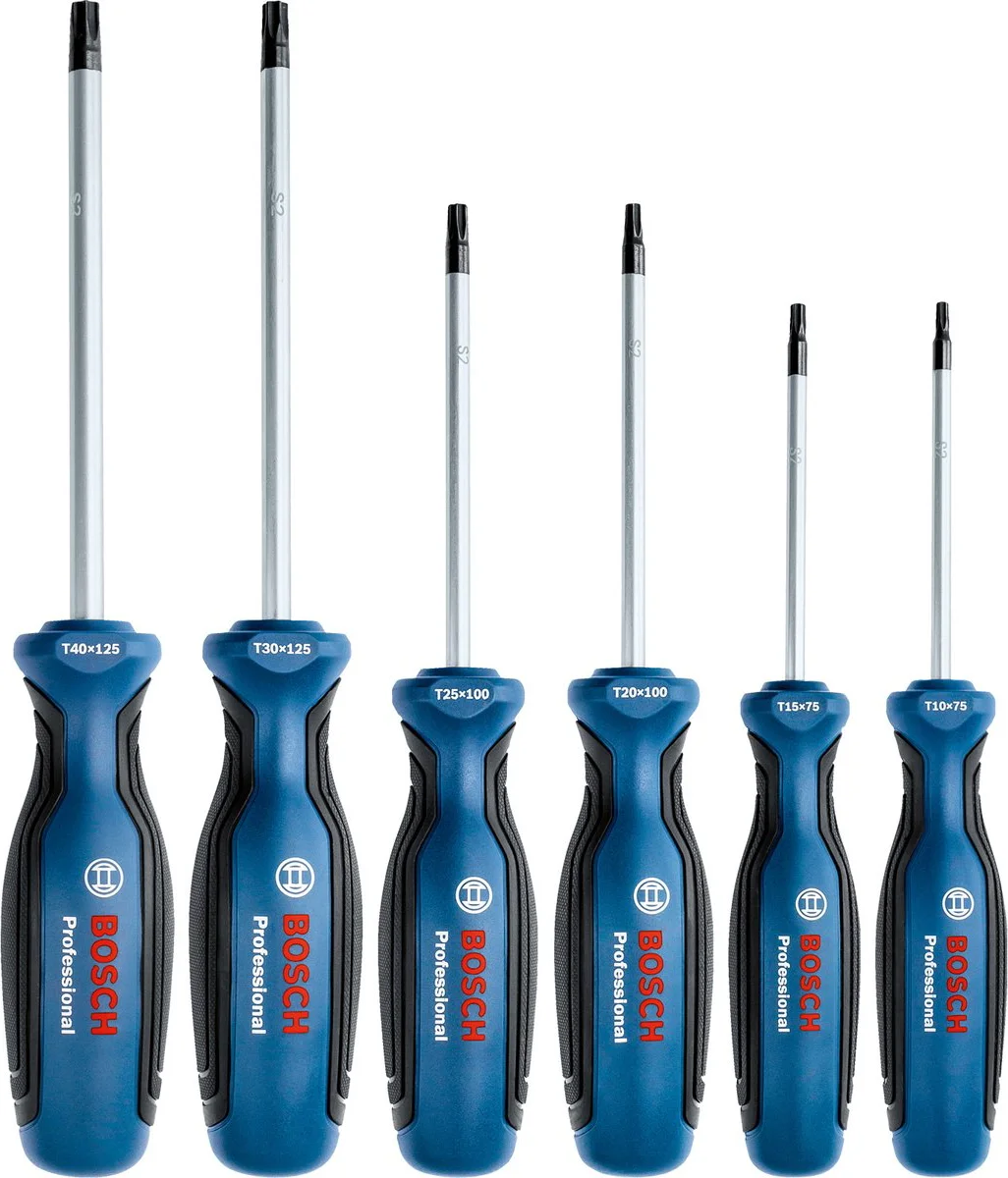 Bosch Professional Schroevendraaierset Torx 6-delig - 1600A01V09