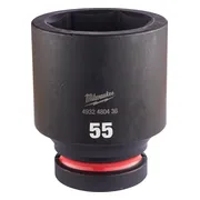 Milwaukee ShockWave™ Krachtdop 1" lang | 55 mm - 4932480436