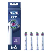 Oral-B Pro 3D White Opzetborstels 4ST